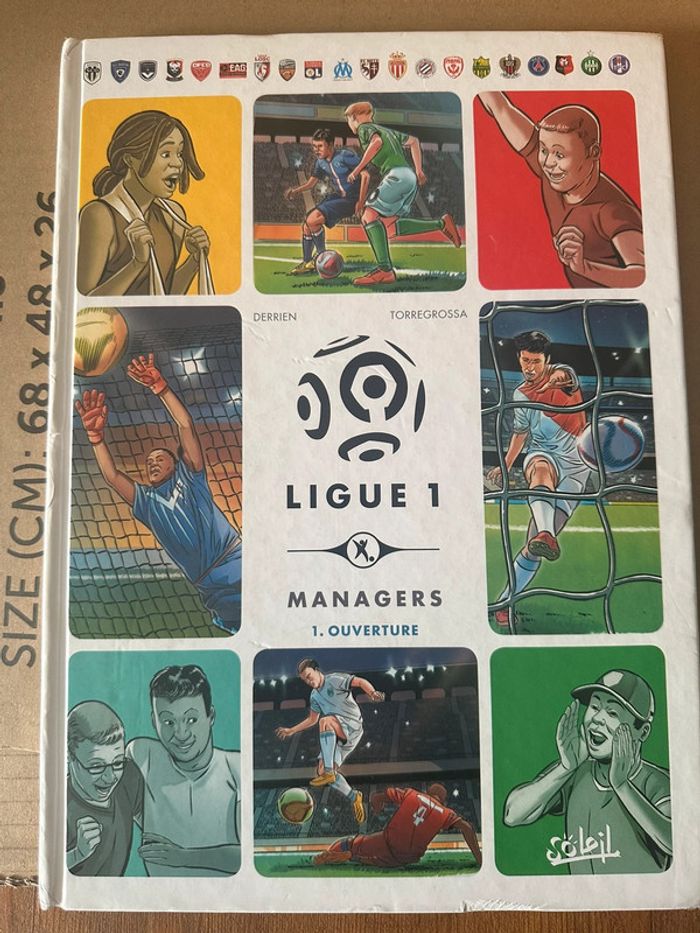 Bande dessinée Football ligue 1