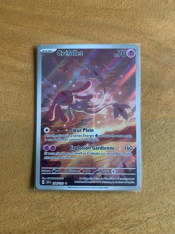 Carte Pokemon Crefollet AR 204/191