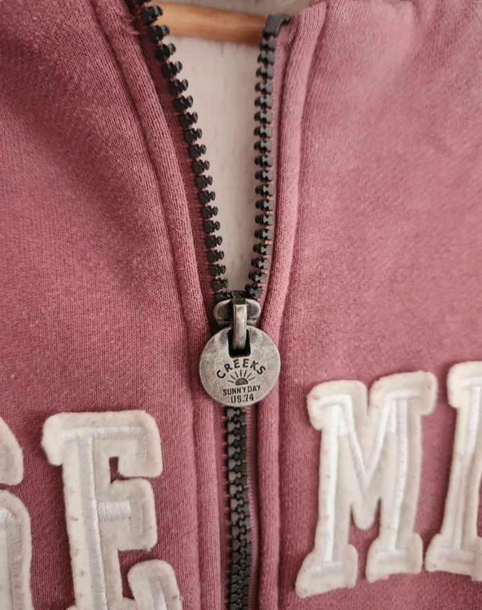Veste zippée Creeks – Fille 16 ans, vieux rose - photo numéro 4