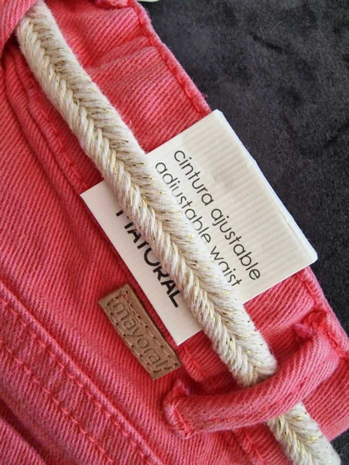 Short ceinture Mayoral Pétunia 3ans 98cm - photo numéro 3