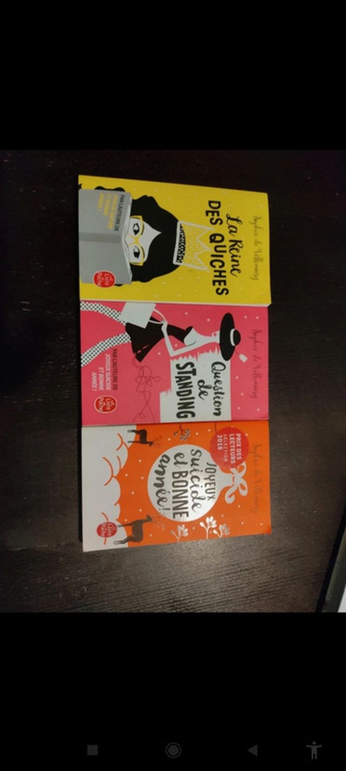 Lot de trois livres
