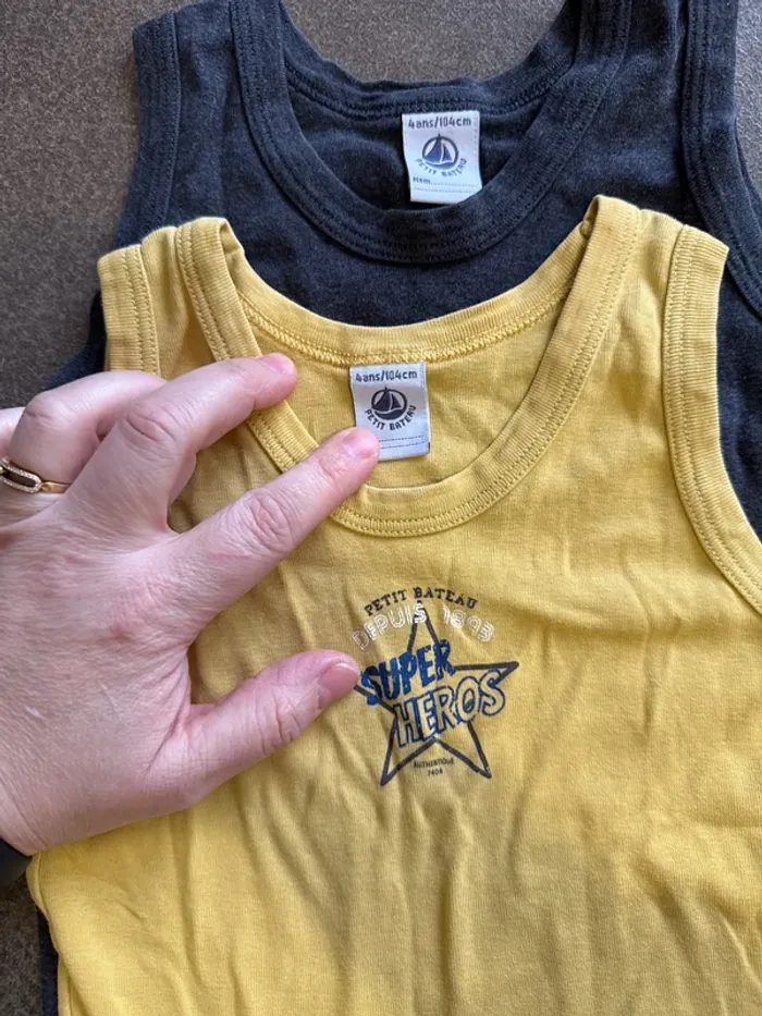 Lot de 4 T-shirt petit bateau - photo numéro 9