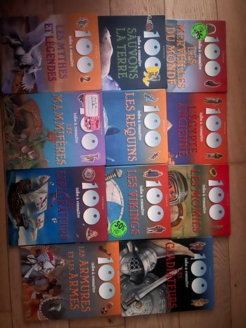 Lot 11 livres « 100 infos à connaître »