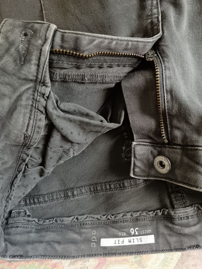 Jean gris EDC by esprit 38 - photo numéro 5