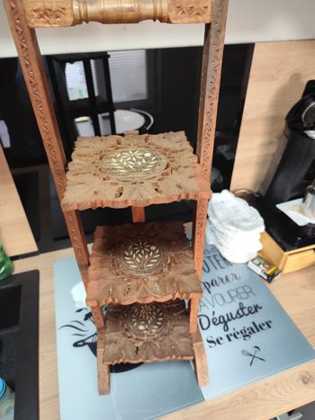 Support dépliant Bois 