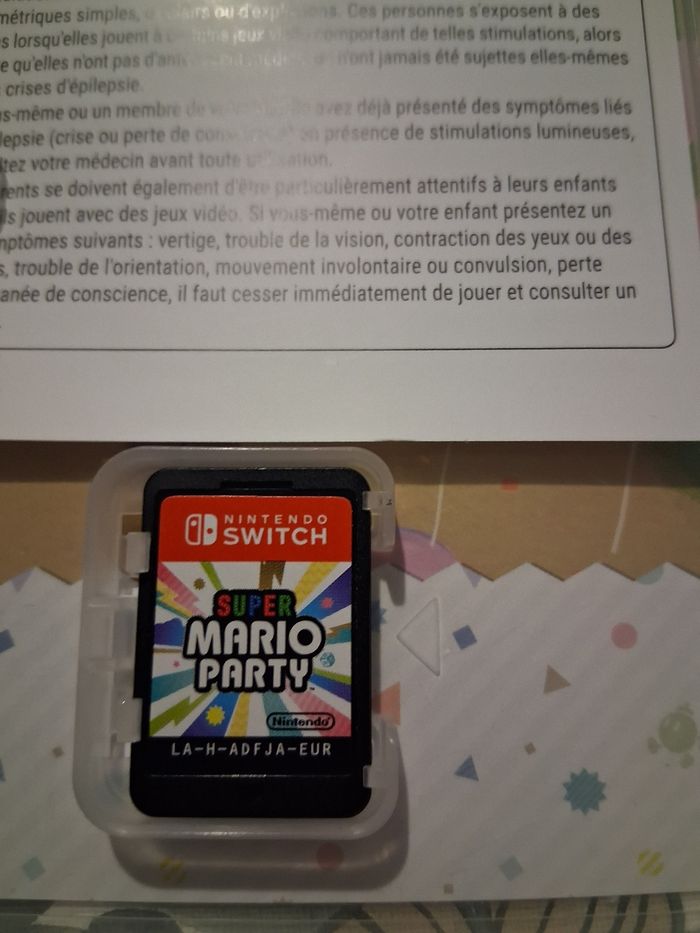 Jeu switch super mario party - photo numéro 2