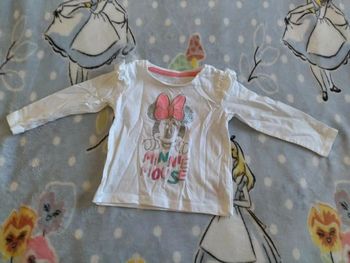 T-shirt Disney Minnie 9/12 mois