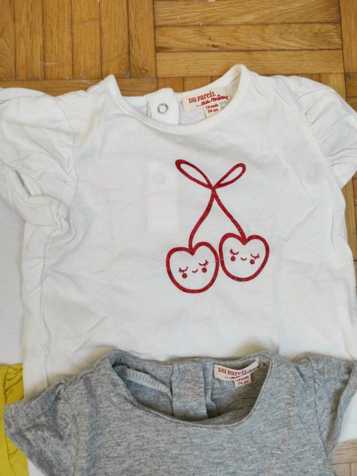 Lot de 4 tee short - photo numéro 3