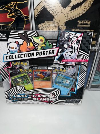 Coffret collection poster 10.5 foudre noire flamme blanche