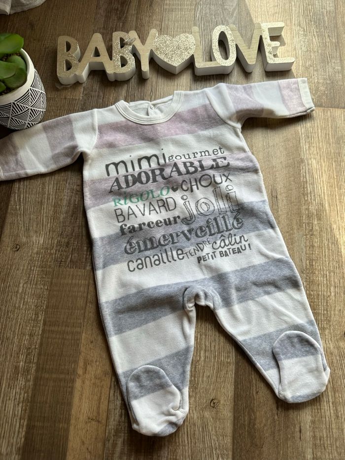 - Pyjama petit bateau - 3 mois - Très bon état