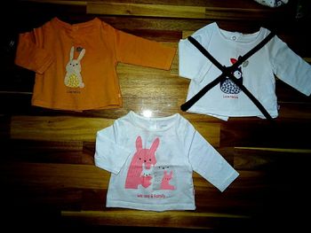 Haut manches longues motif lapins Obaïbi