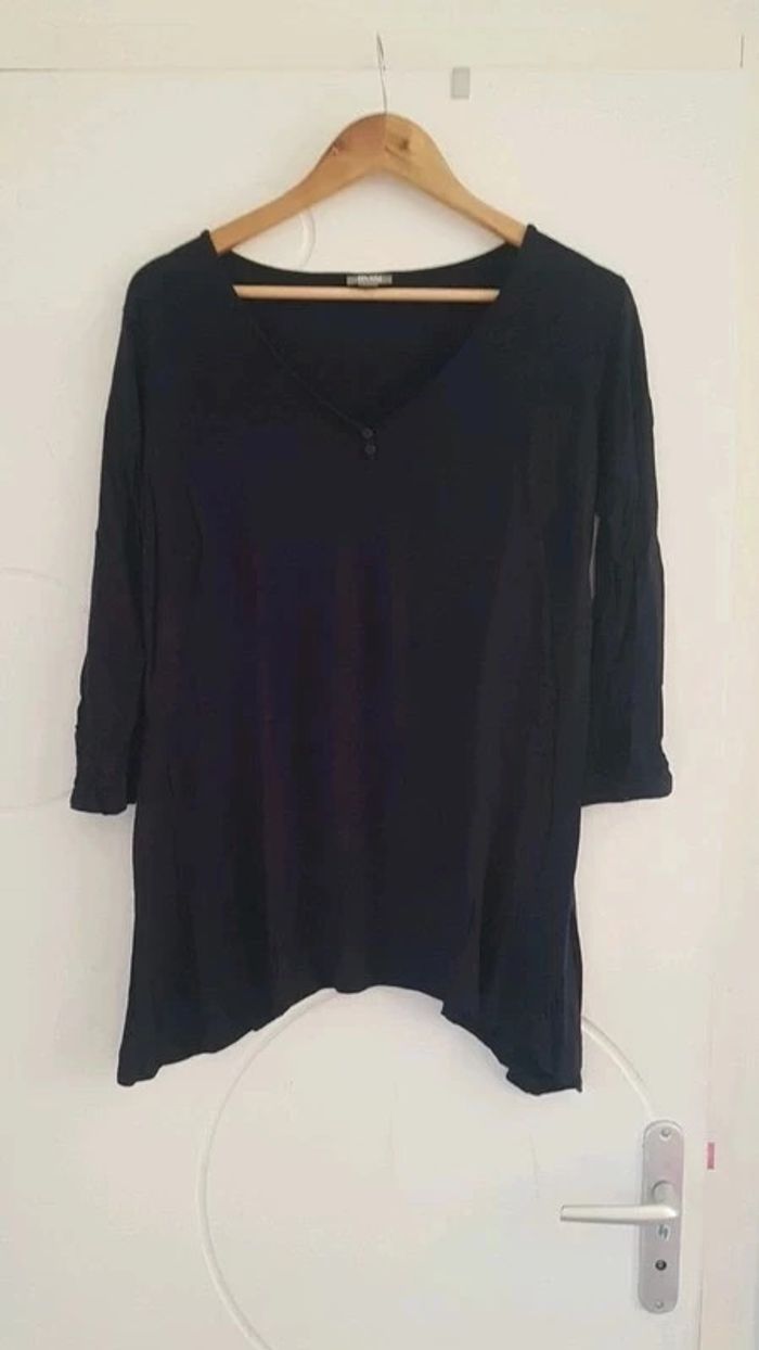 Tunique asymétrique marine taille 42/44