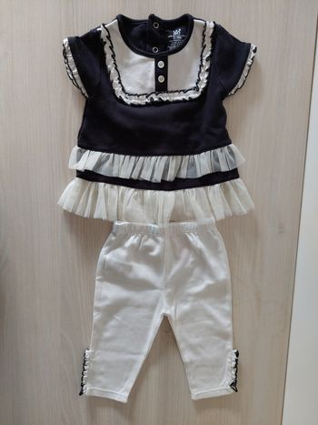 Ensemble 2 pièces fille 12/18 mois