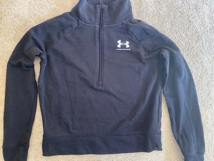 Sweat pull zip Under Armour 🌻 - photo numéro 2