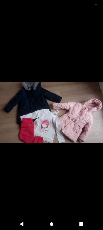 Vêtements fille du 2 ans hiver