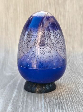 Sablier volcan violet