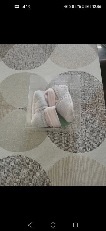 Chaussons 1/6 mois