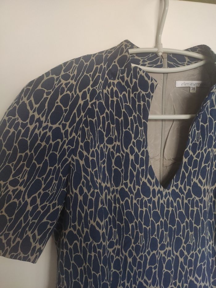 Ellen Eiseman Robe bleu 38 - photo numéro 4