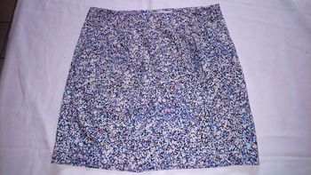 Jupe d'été bleu et blanc only t 36 ou 38