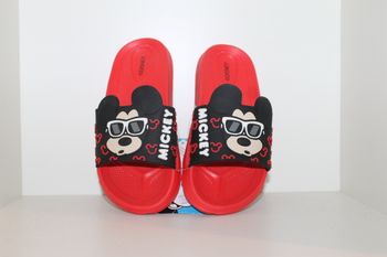 claquettes mickey rouge 29/30