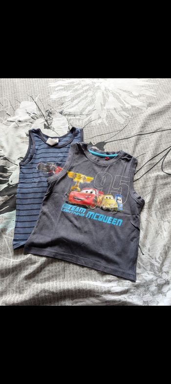 Débardeur cars garçon 4 ans 
