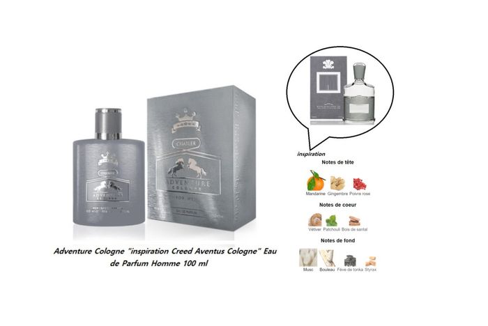 Adventure Cologne "inspi Creed Aventus Cologne" Eau de Parfum Homme 100 ml - photo numéro 2