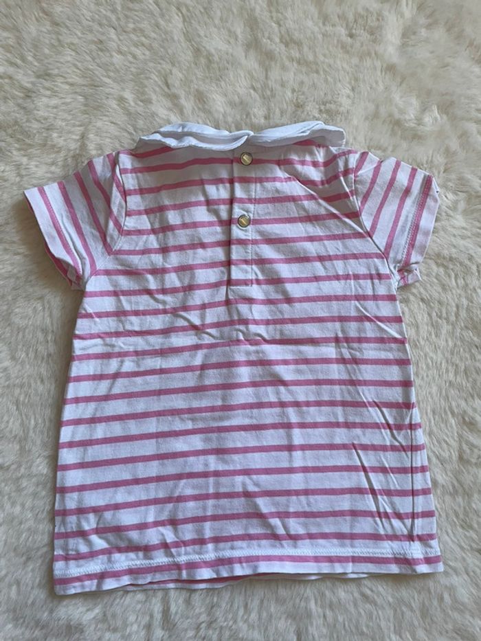T-shirt marinière Jacadi 3 ans - photo numéro 4
