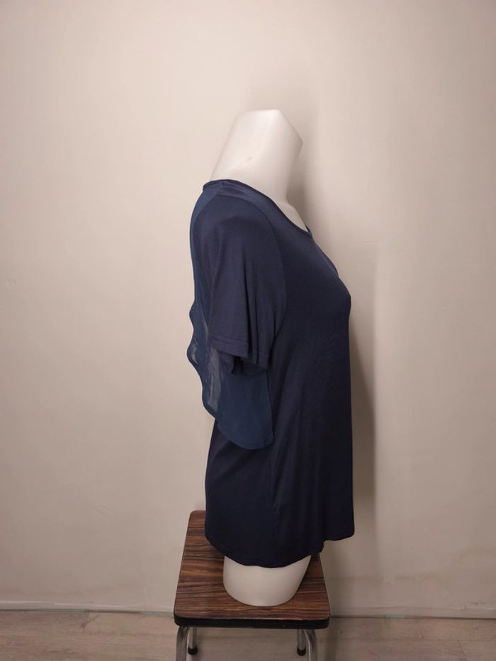 Tops dos nu Teddy Smith Femme Taille 2 Bleu - photo numéro 4