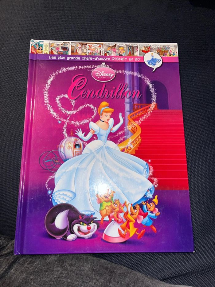 Bande dessinée Disney cendrillon