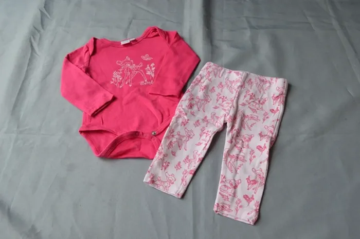 Ensemble Disney Baby Bambi Fille 9-12 mois