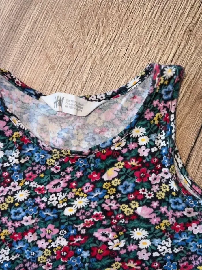 Robe H&M coloré fluide et fleuries - photo numéro 2