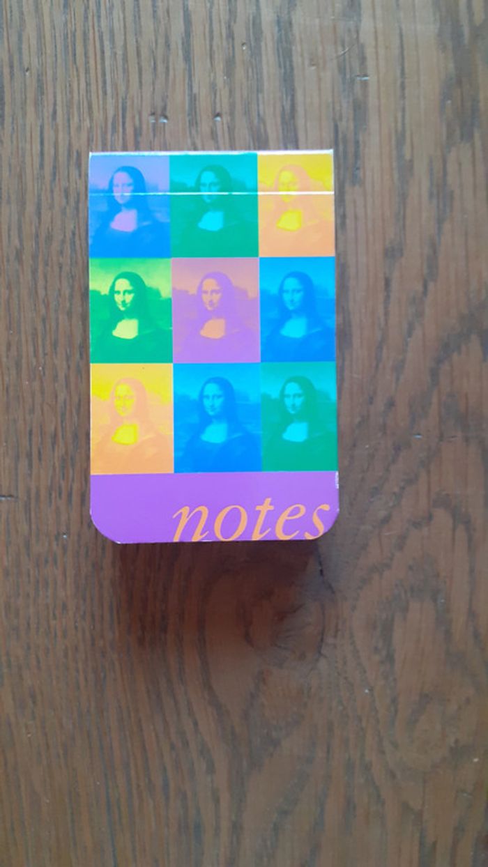 Neuf 1 carnet de poche Joconde Louvre - photo numéro 2