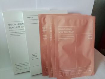 Masque bio-collagène 2 lot de 4 