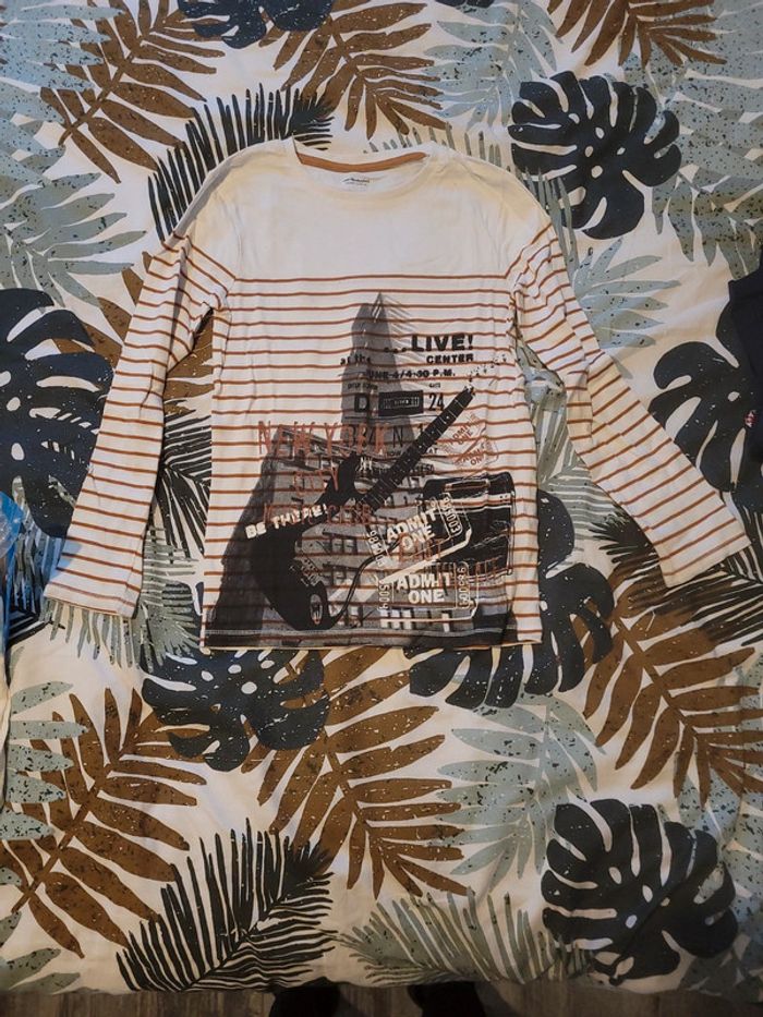 Tee shirt manches longues vertbaudet