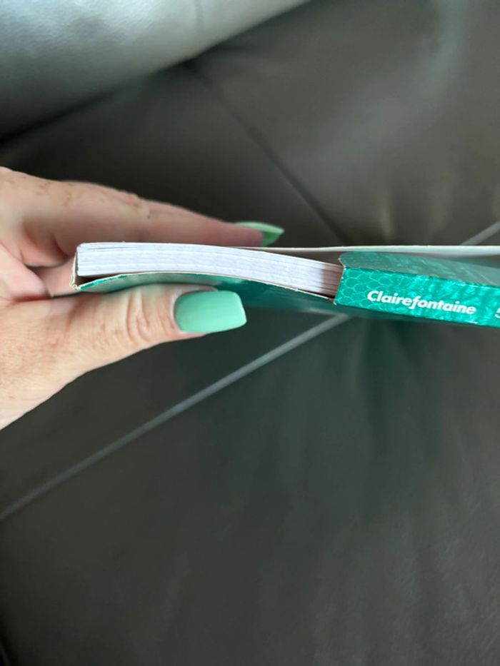 Copies doubles petits carreaux non perforées - photo numéro 5