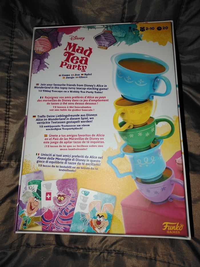 Jeu Alice aux pays des merveilles disney
Mad tea party - photo numéro 2