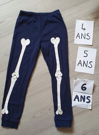Pantalon halloween 🎃 squelette 110/116