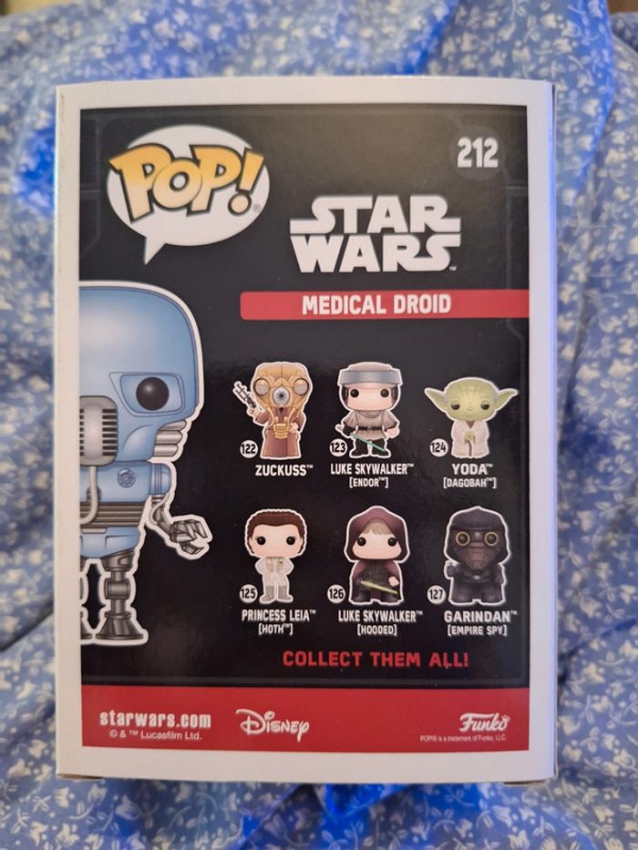 Funko pop star wars médical droid 212 - photo numéro 2