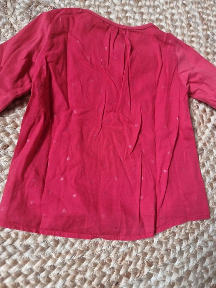 Tee-shirt manches longues nano nanette 18 mois - photo numéro 3