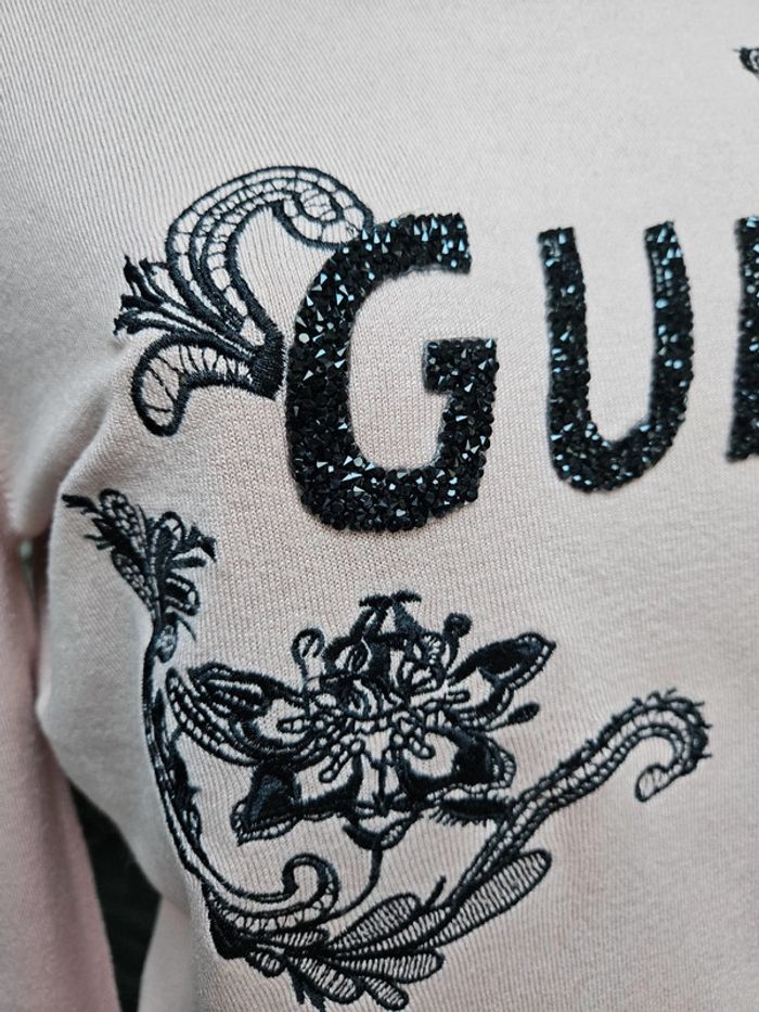 Guess pull rose pâle taille M - photo numéro 4