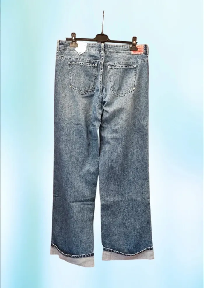Freeman T. Porter jeans large Agatha * taille 40/42 * - photo numéro 3