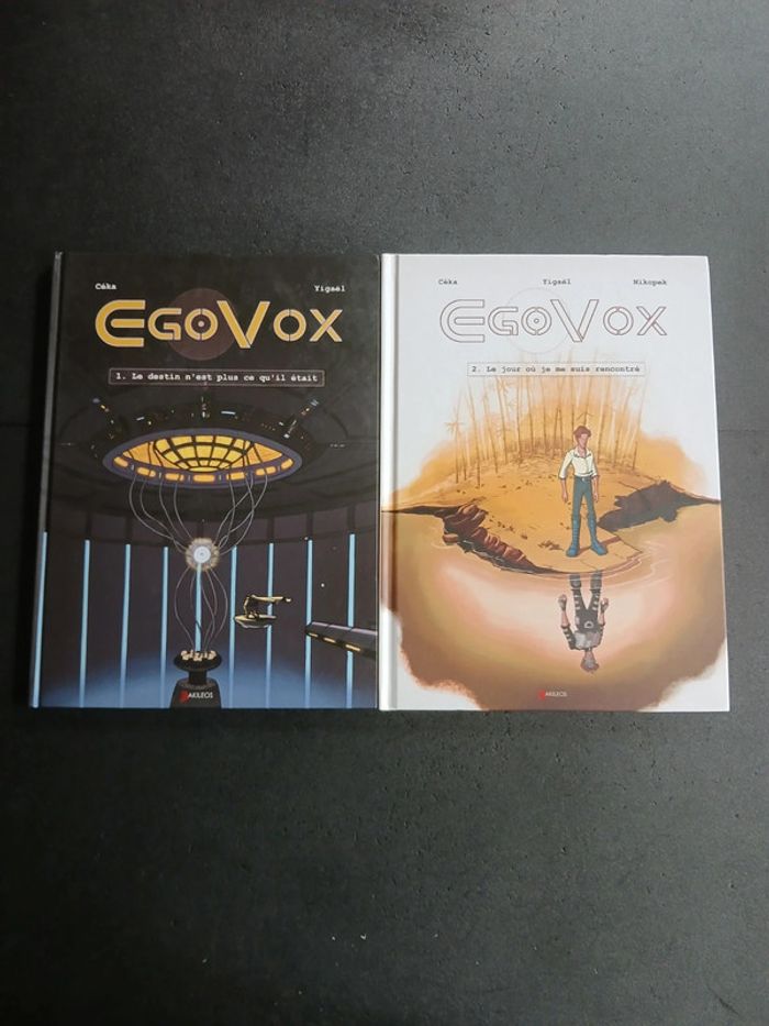 Lot de 2 bd egovox 1 et 2