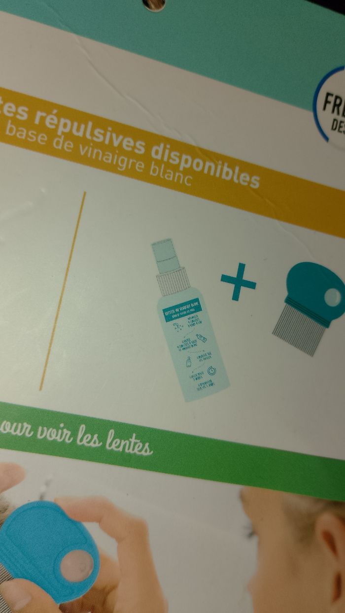 Peigne et flacon anti poux neuf - photo numéro 6