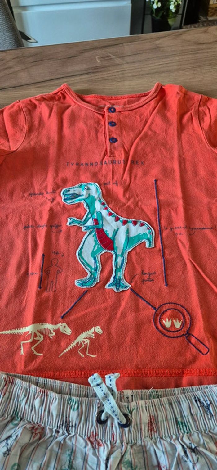 Pyjama "t'y rannosaurus rex" sergent-major 6 ans - photo numéro 2