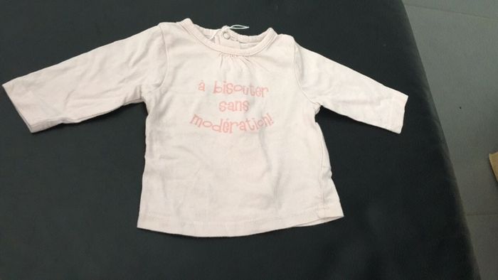 T-shirt à manches longues Fille Naissance