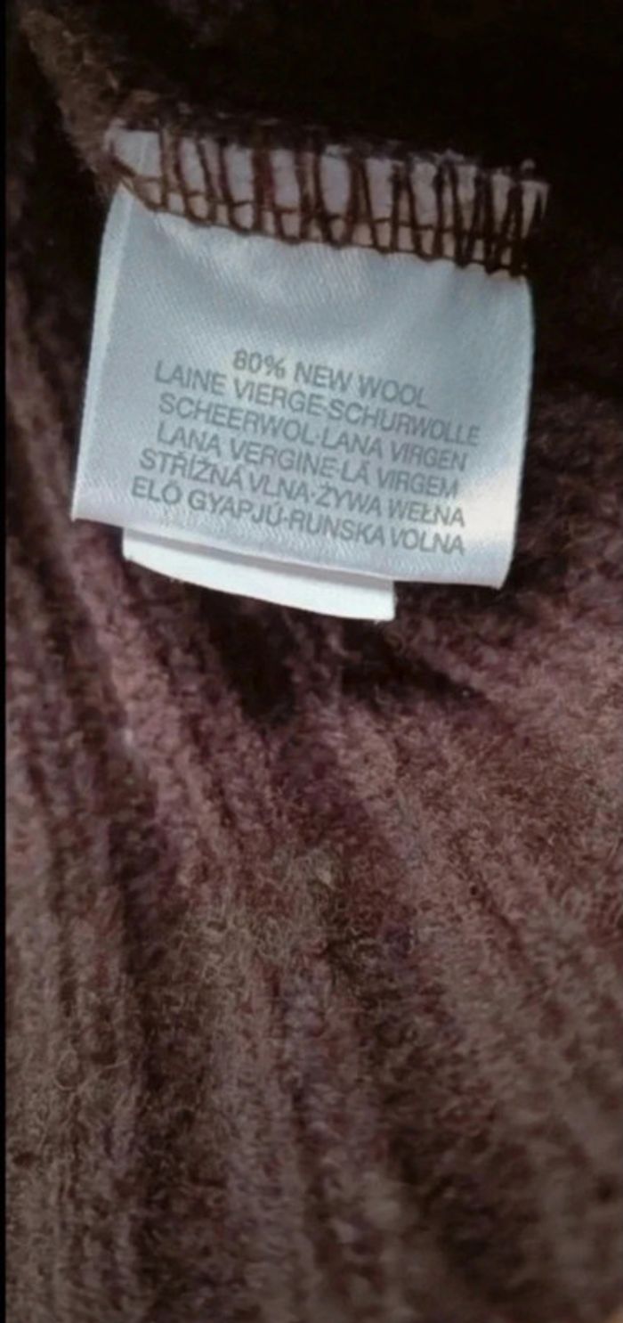 Cache coeur chaud L ou gilet court légère bouloche - photo numéro 8