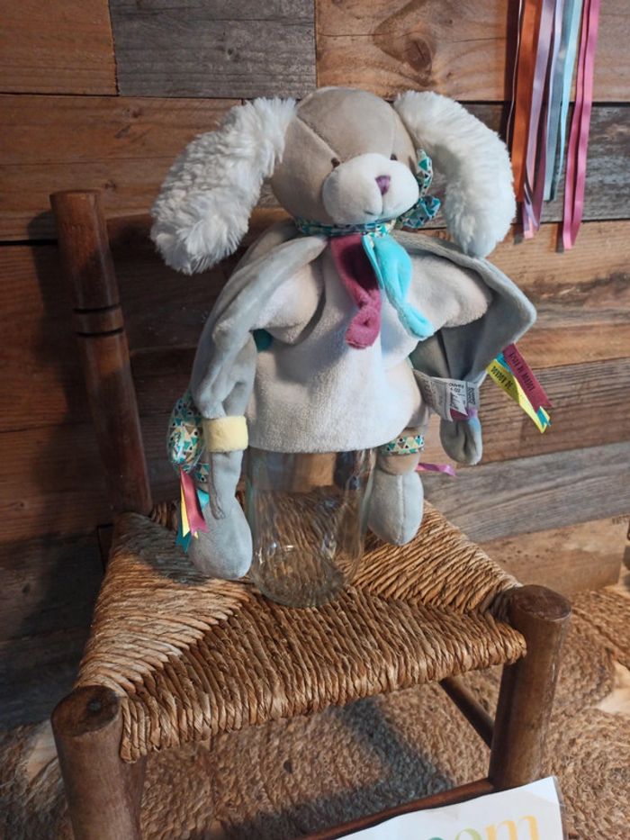 Doudou marionnette chien toopi doudou et compagnie tbe - photo numéro 2