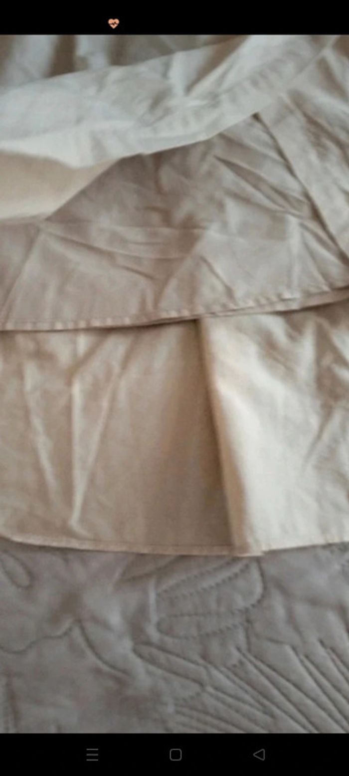 Robe beige portefeuille - photo numéro 3