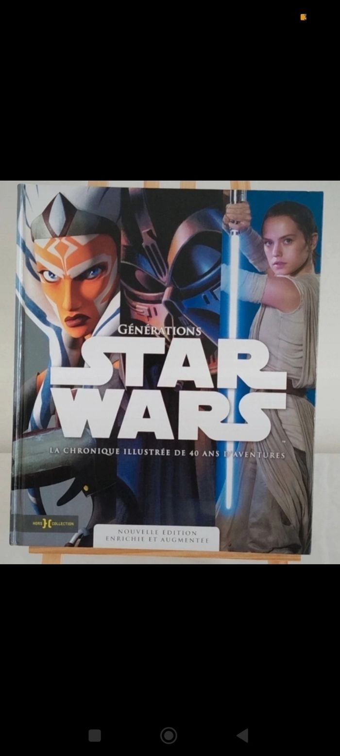 Magnifique livre Génération Star Wars Disney