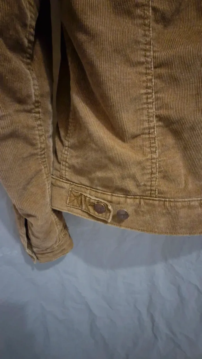 Vestes homme wrangler marron polaire - photo numéro 9